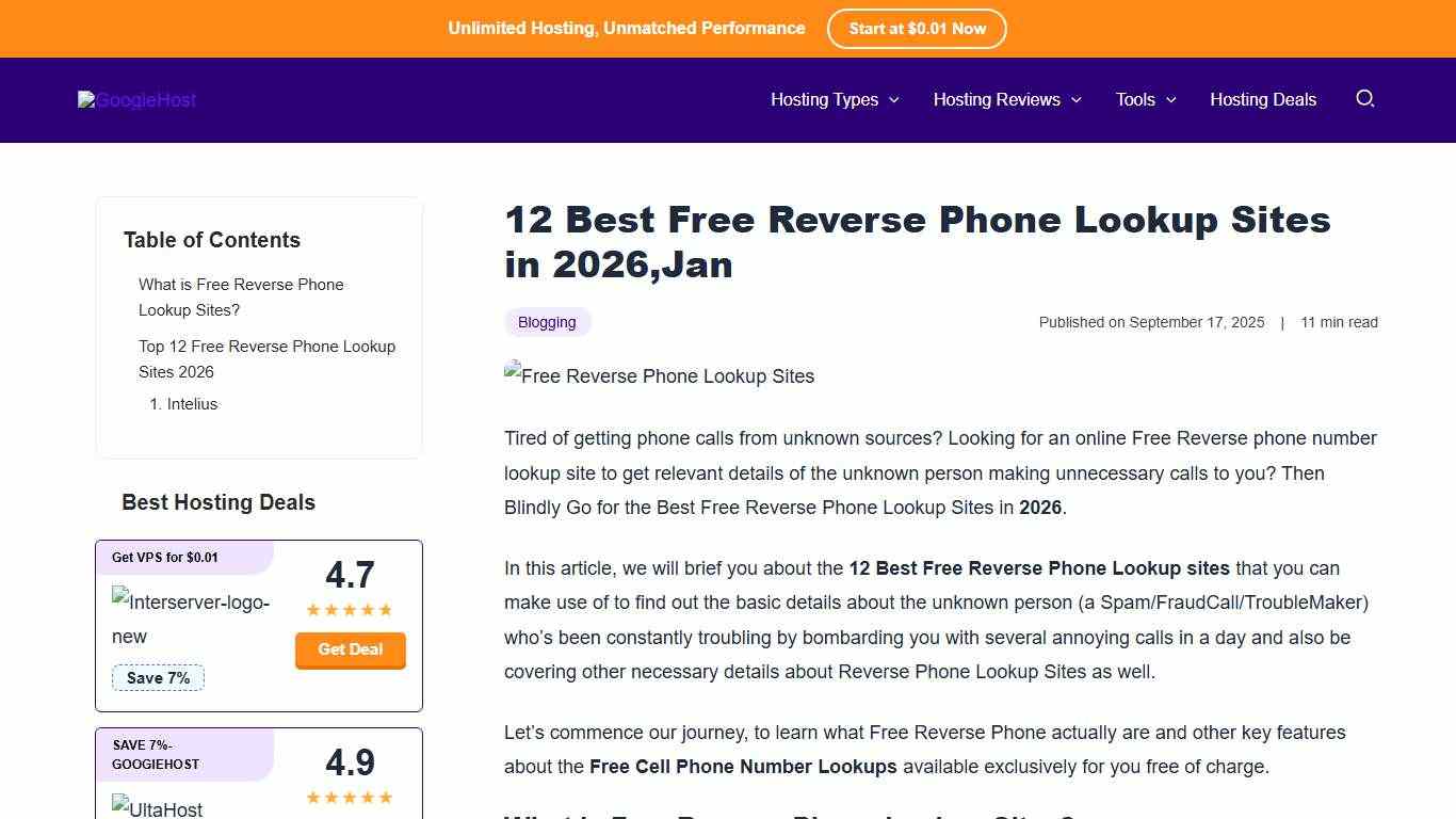 12 Best Free Reverse Phone Lookup Sites In January, 2026